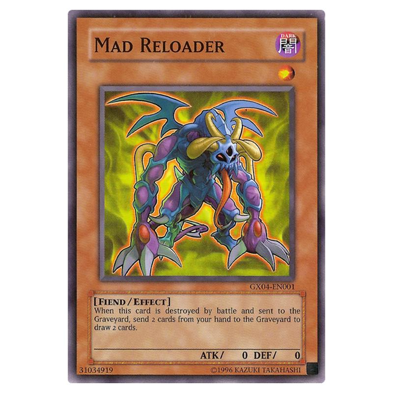Yu-Gi-Oh! - Yu-Gi-Oh! GX Tag Force 2 promotional cards - Mad Reloader (Super Rare) GX04-EN001