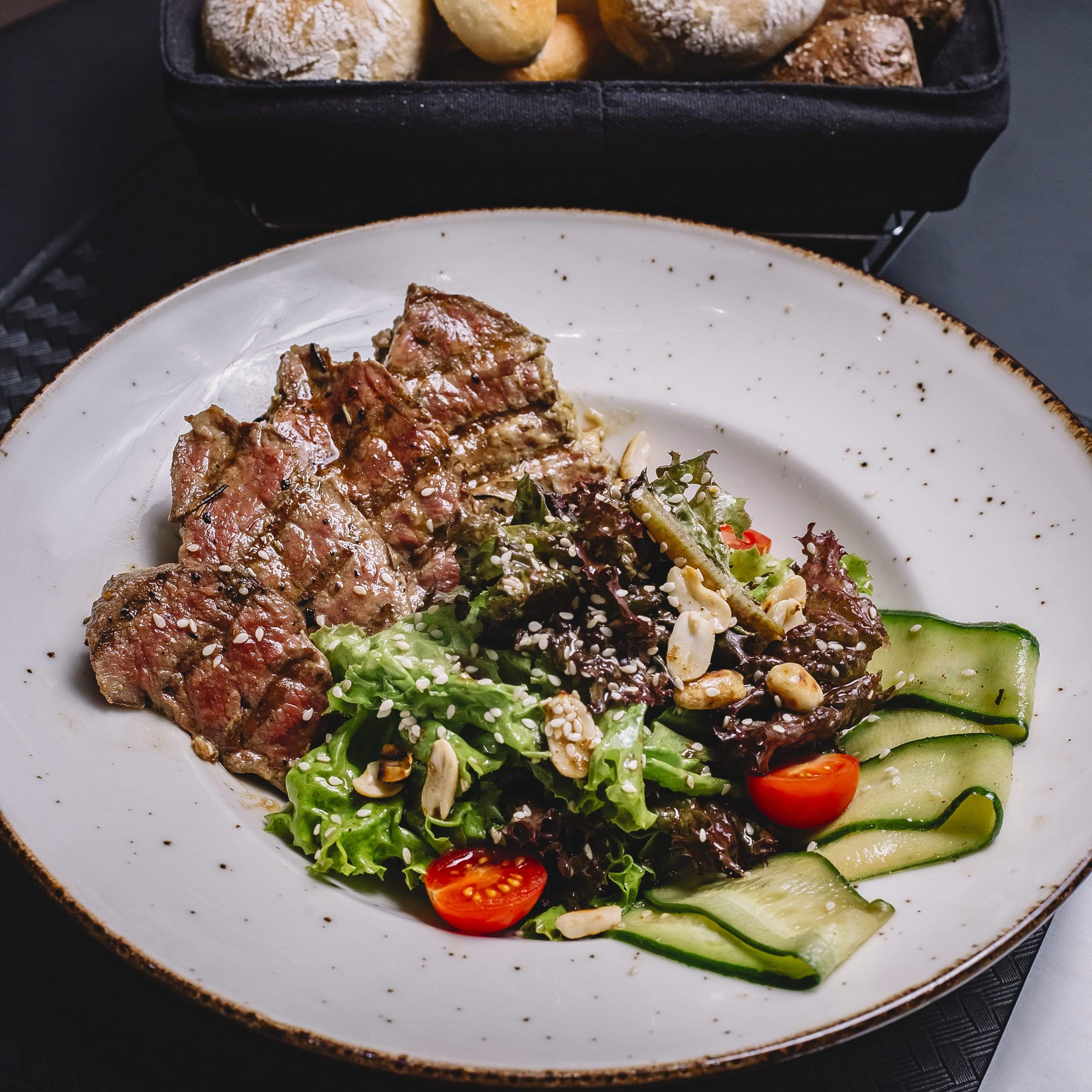 Reyes Buil Bistec Bistec 1ª A cadera y babilla de Ternera Angus 500 g carne