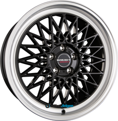 BORBET B 8.5x19 ET30 5x112 NB66.6 Black Rim Polished