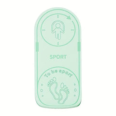 1pc Indoor Thicken Non-slip Fitness Mat - Shock Absorption Mute Skipping Pad
