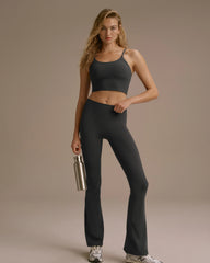Flared Yoga Pant - Graphite Grey