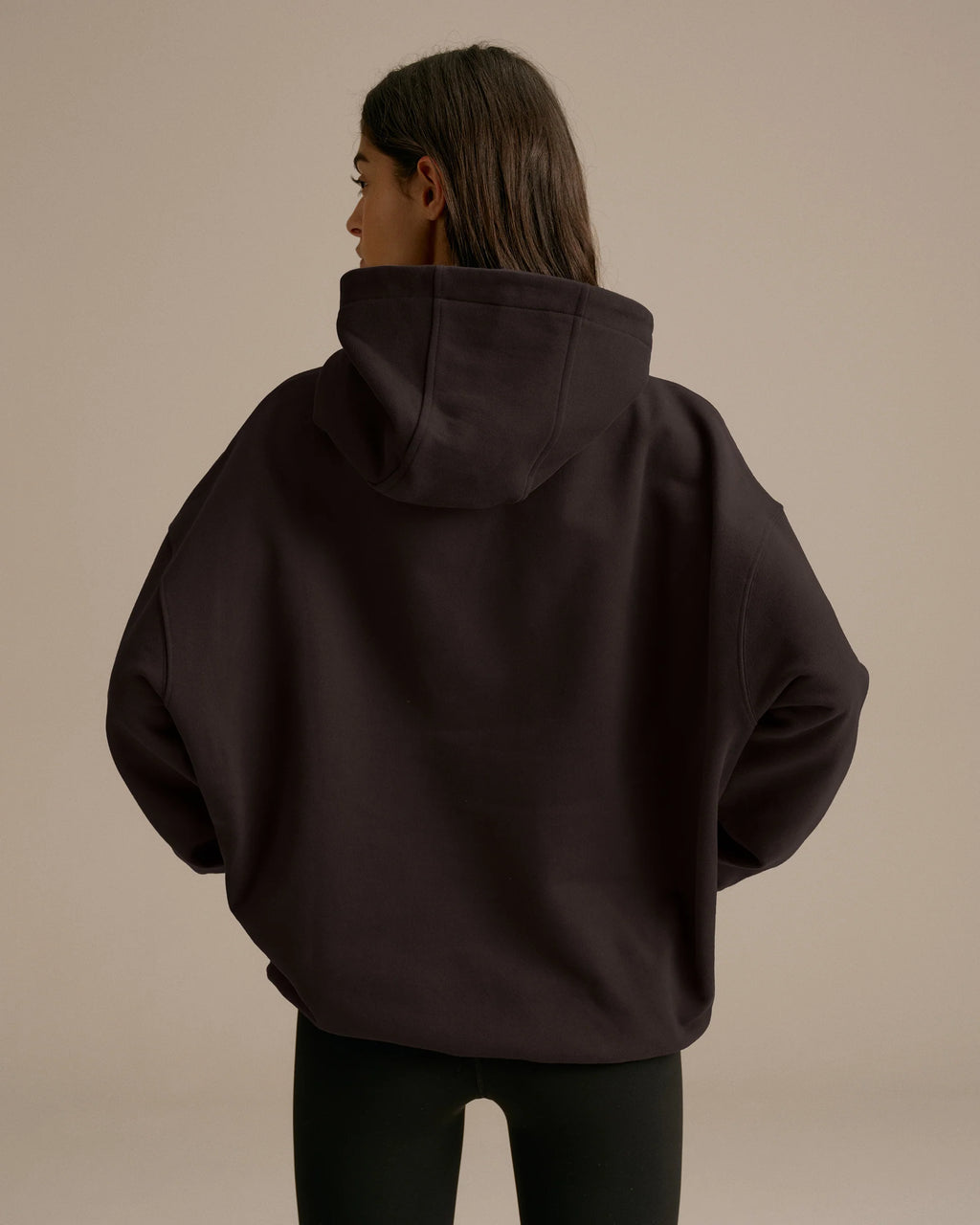 ADA Oversized Hoodie - Coffee Bean