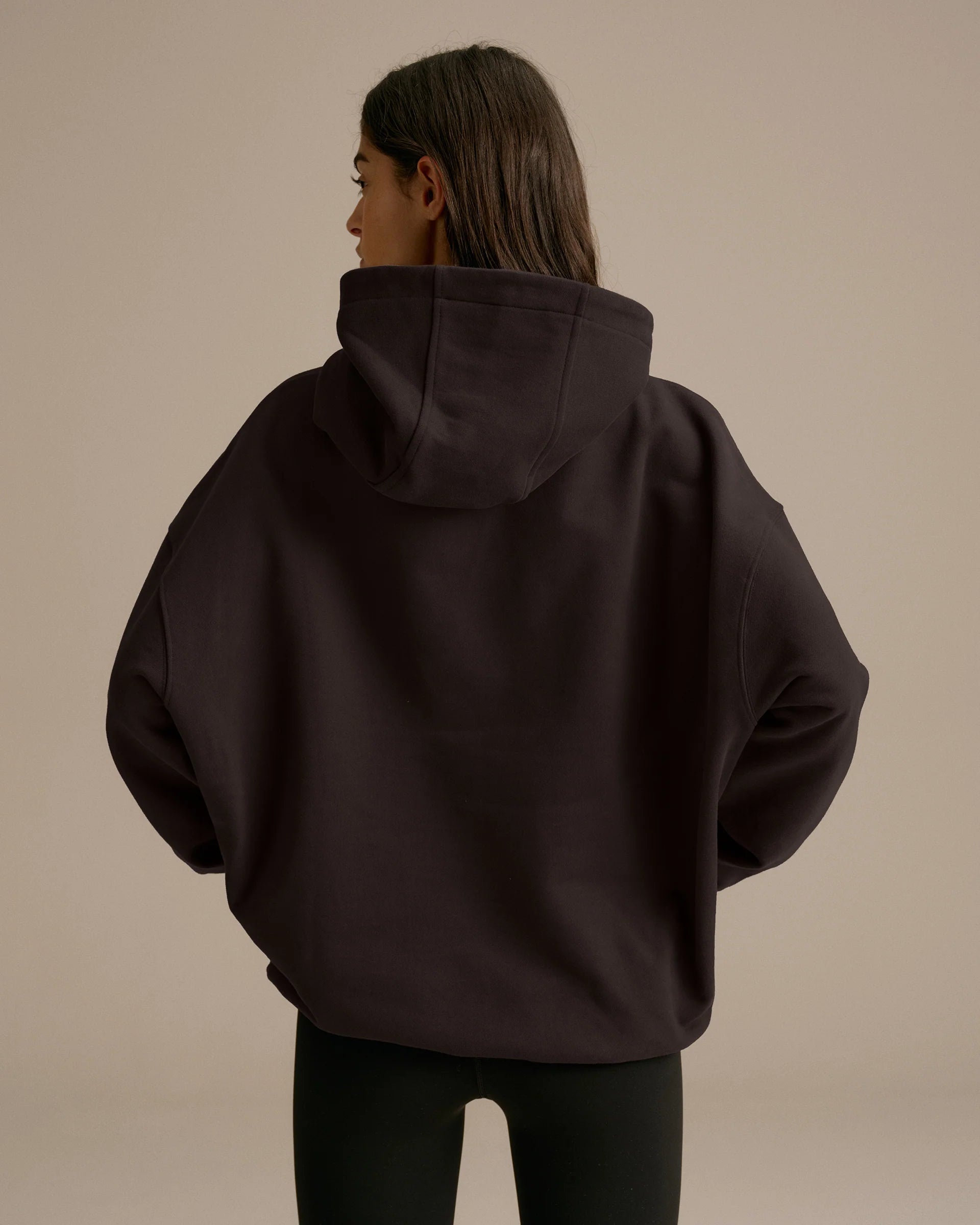 ADA Oversized Hoodie - Coffee Bean