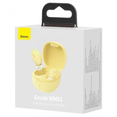 Bluetooth headset TWS – Baseus (NGWM01) Encok – NGWM01-0Y Yellow