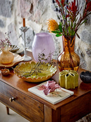 Saiqa Vase, Brun, Glas