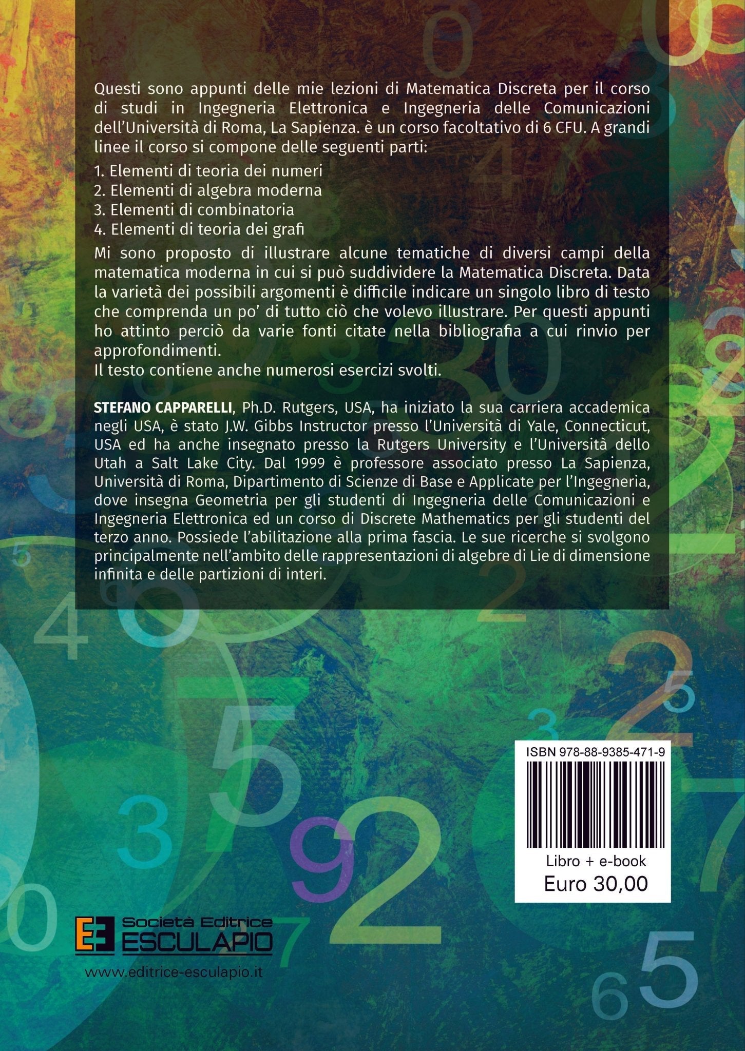CAPPARELLI - Lezioni di Matematica Discreta