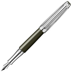 Caran d'Ache Füller, Leman Terre d'Ombre, 18Kt, grün - 1