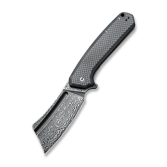 Civivi Bullmastiff Carbon Fiber on G10 Damascus - Knives.mx