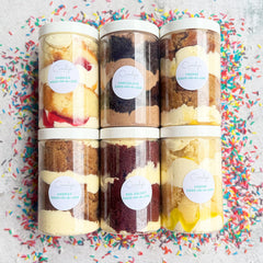 Cake-in-a-Jar Classics (Box of 5)