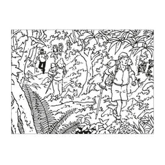 Colouring Book – Tintin in Tibet