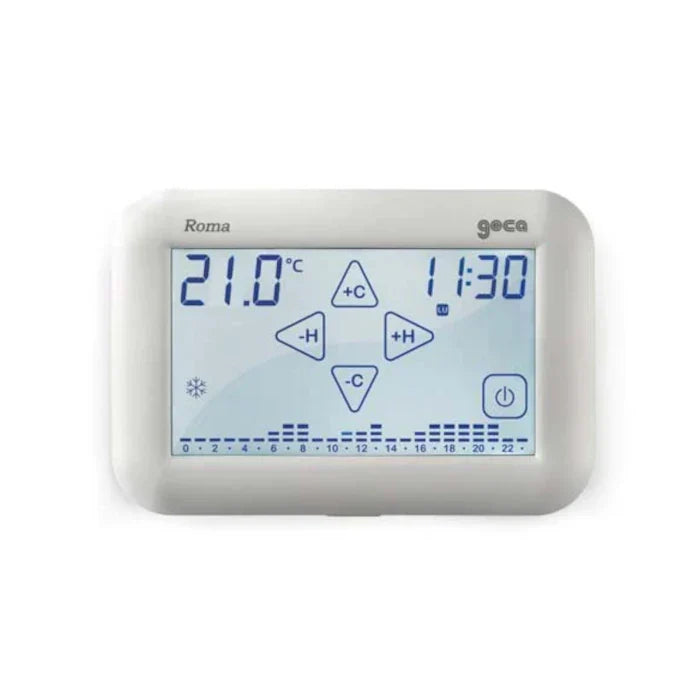 CRONOTERMOSTATO GECA ROMA WI-FI BIANCO 100-260VAC CON CONTROLLO DA APP 33202565