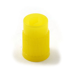 Customhoj Valve Stem Caps with Remover Yellow