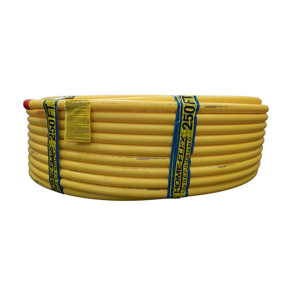 1-1/4 in. IPS x 500 ft. DR 11 Underground Yellow Polyethylene Gas Pipe - Super Arbor