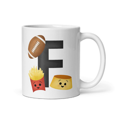 Letter F (Alphabet) - Mug
