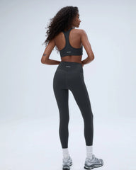 Ultimate Scoop Neck Racer Back Bra - Graphite Grey