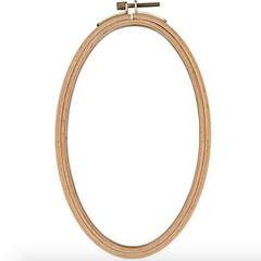 Rico Oval Embroidery Hoops