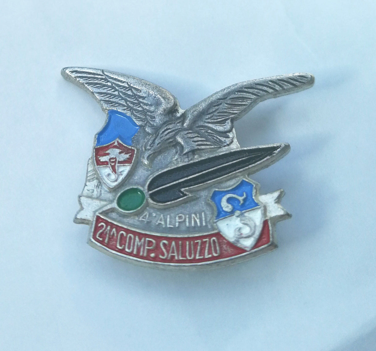Spilla Alpini 4 Saluzzo 21 Compagnia