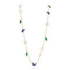 [Regalia jewelry] 26 NEW CLOVER 15 MOTIFS LUCKY NECKLACE