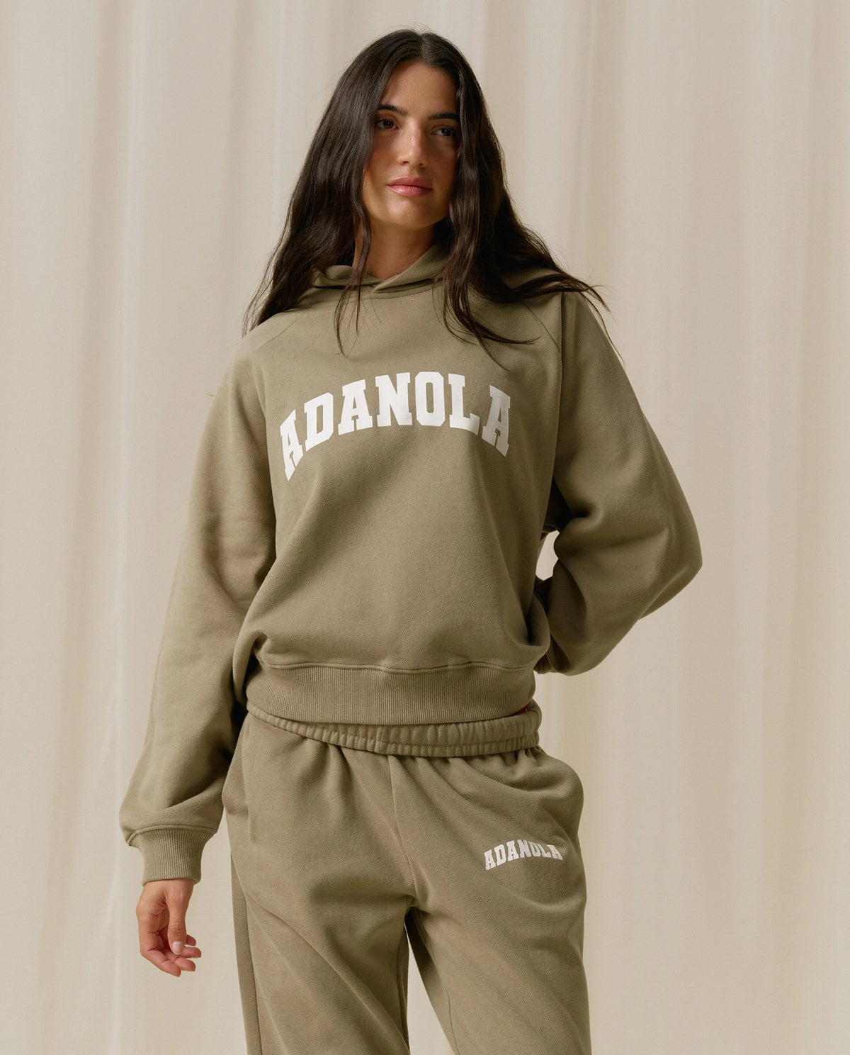 Varsity Loose Fit Hoodie - Pistachio Green