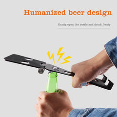 Versatile Mobile & Tablet Stand with Built-In Bottle Opener - Wnkrs