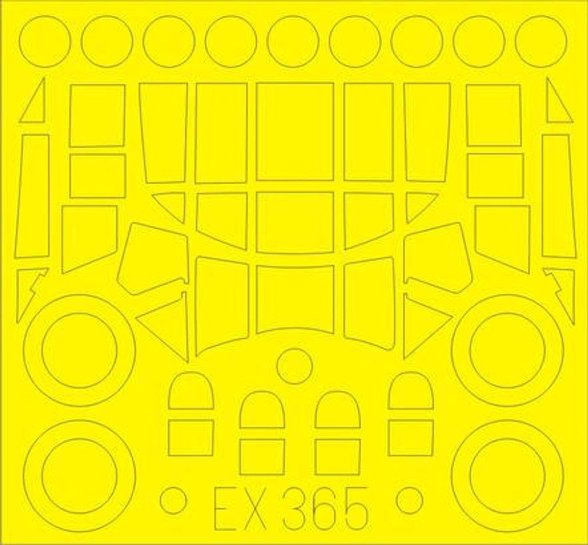 Eduard 1/48 Eduard Mask An - 2 for Hobby Boss - Fusion Scale Hobbies