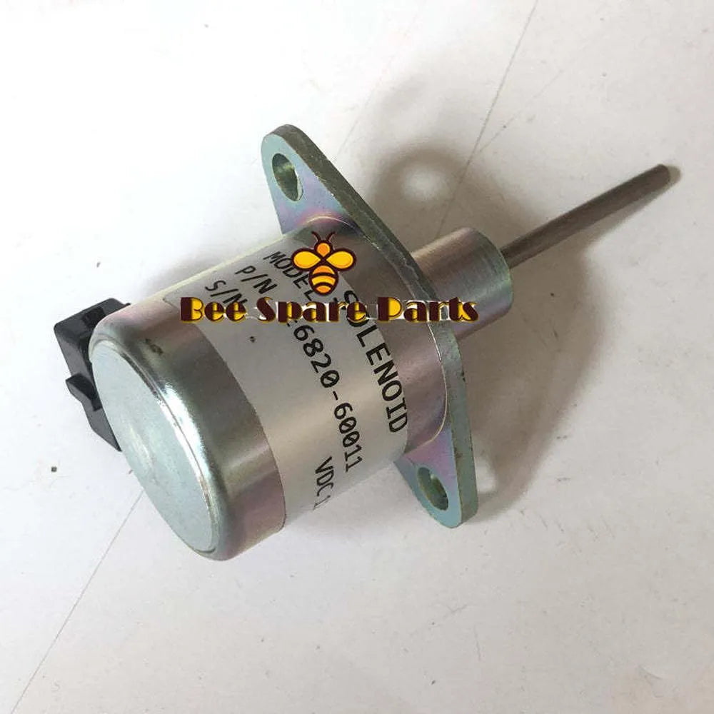 Electrical Stop Solenoid Valve E6850-60012 for Kioti Tractor CK25 CK30 DK35 DK40-BeeSpareParts