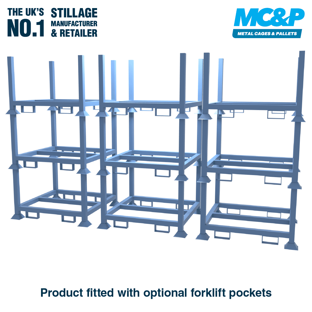 MC&P provide optional forklift pockets to ensure safer lifting.