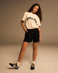 Cotton Shorts - Black