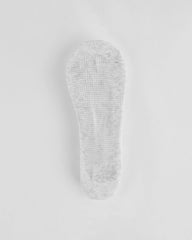Pilates Grip Socks - Light Grey Melange