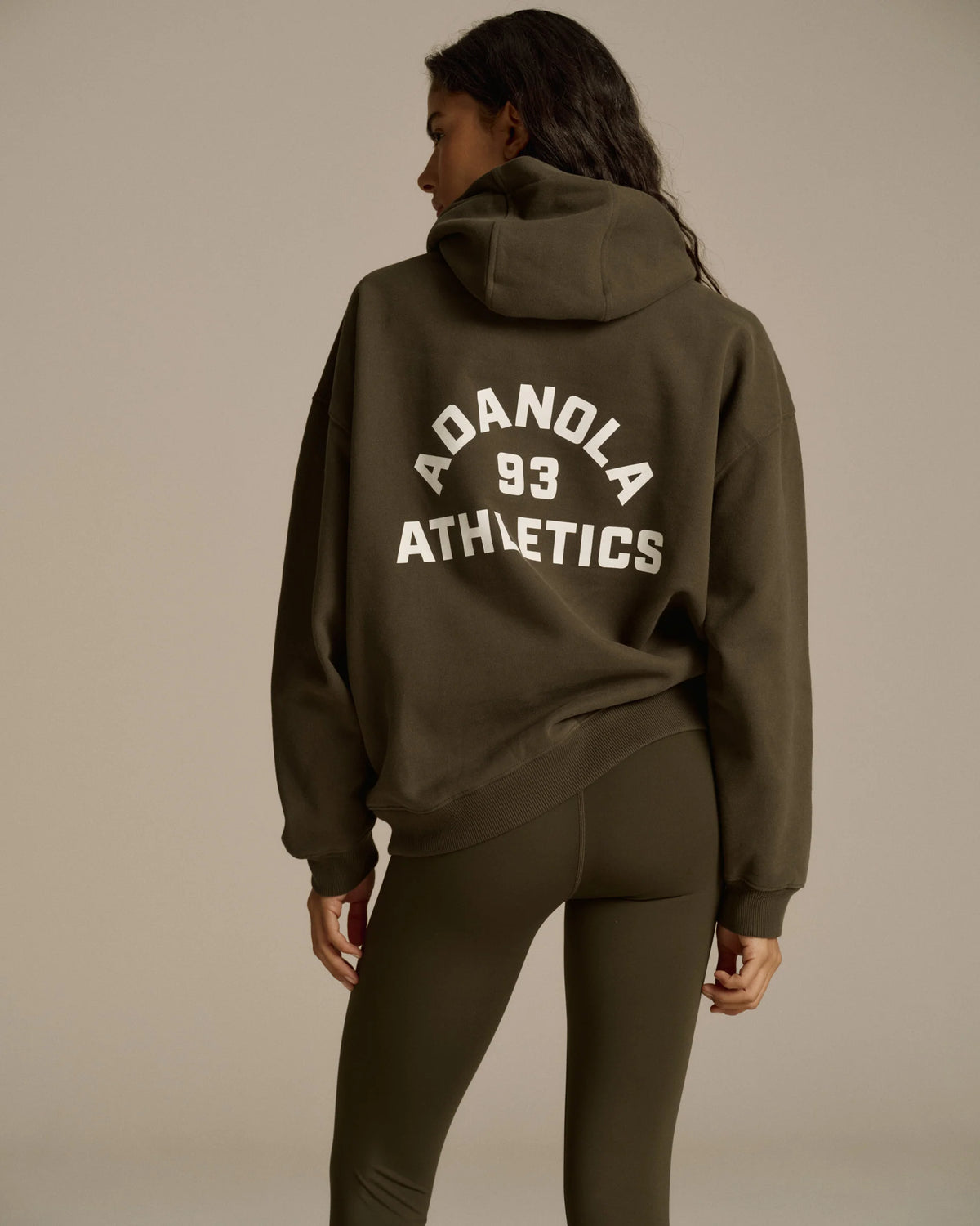 Campus Oversized Hoodie - Fern Green