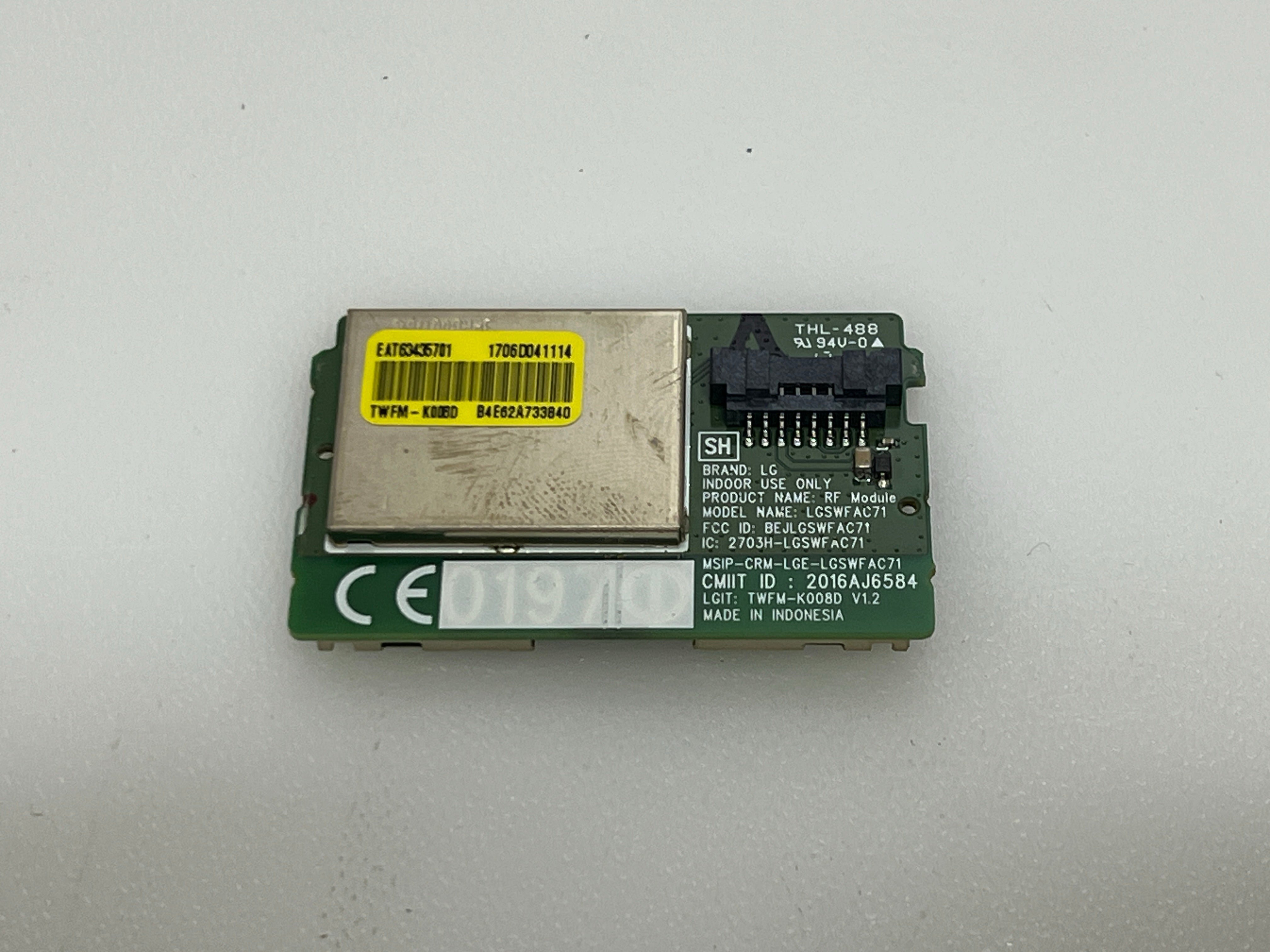 RF Module LGSWFAC71 for LG 32LJ610V