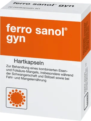 FERRO SANOL gyn, iron (II) sulfate, folic acid UK