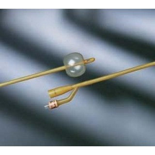 Bard Coated Latex Foley Catheters Bardia Silicone Ctd 2Way 30Cc16Fr 12/Cs -123616A - BriteSources