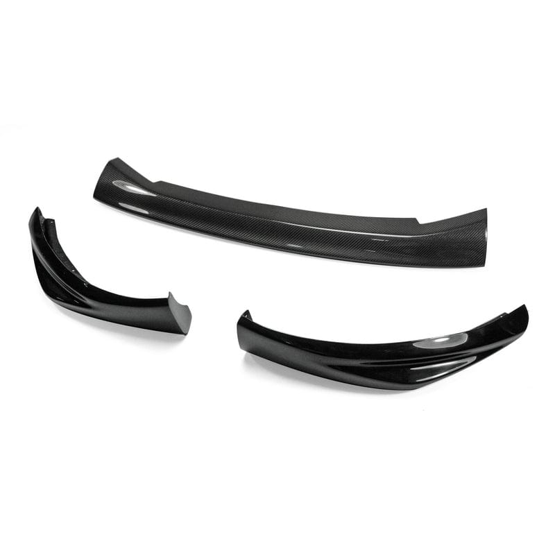 For Nissan 12 Onwards 370Z Z34 Kouki Late Model Jdm Front Bumper Lip 3Pcs (Facelift) Chin Splitter Spoiler Partial Carbon Fiber(Mid Piece) Body Kits