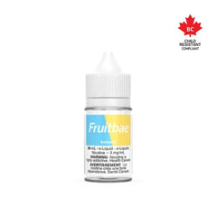 [Freebase] Fruitbae - Banana 30mL Freebase E-Juice Vancouver Toronto Calgary Richmond Montreal Kingsway Winnipeg Quebec Coquitlam Canada Canadian Vapes Shop Free Shipping E-Juice Mods Nic Salt