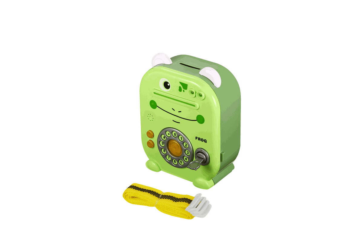 Volkano Kids Money Saving Vault - Frog - VK-5708