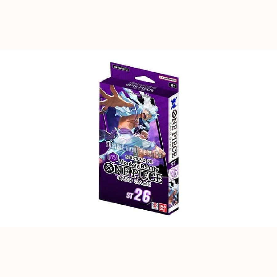 Gamers Guild AZ One Piece TCG One Piece TCG: [ST-26] Purple - Black Monkey.D.Luffy Starter Deck [English] GTS