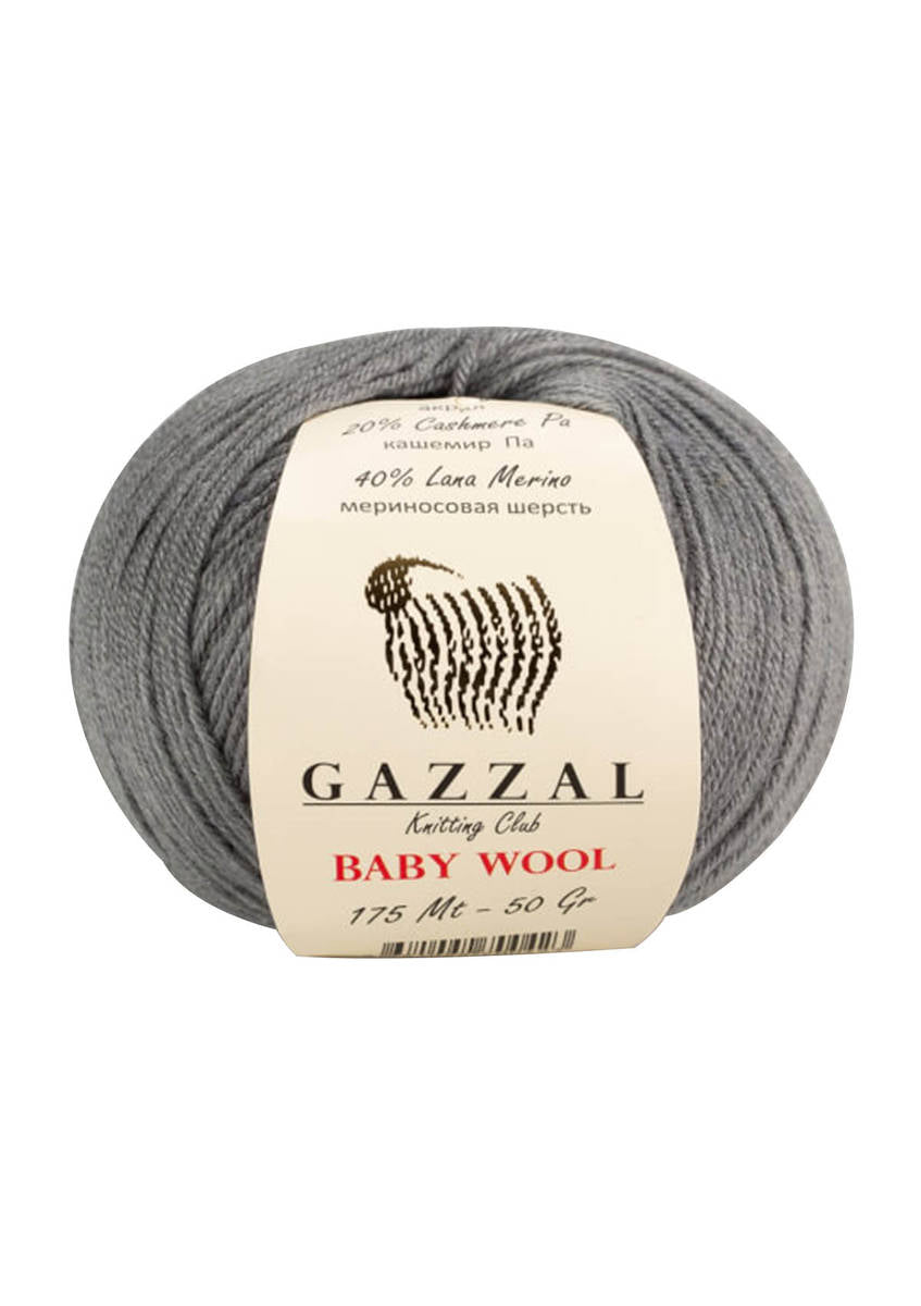 Gazzal Baby Wool Gri - 818
