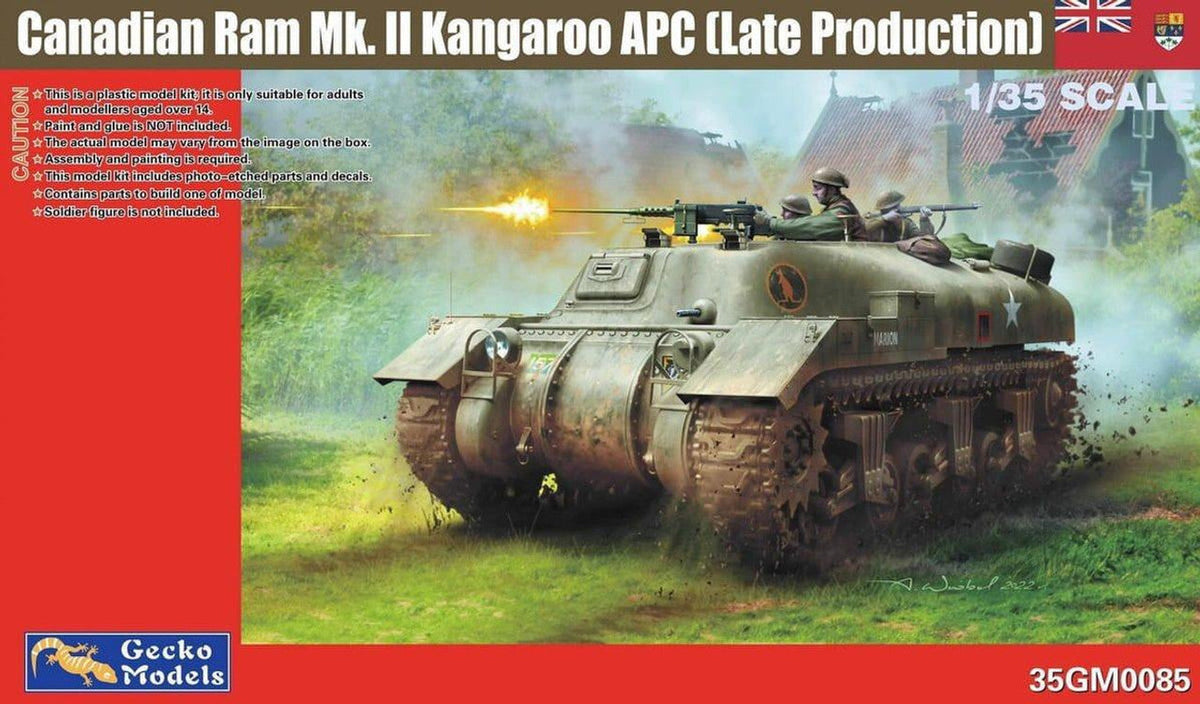 Gecko Models 1/35 Models Canadian Ram Mk. II Kangaroo APC (Late Production)