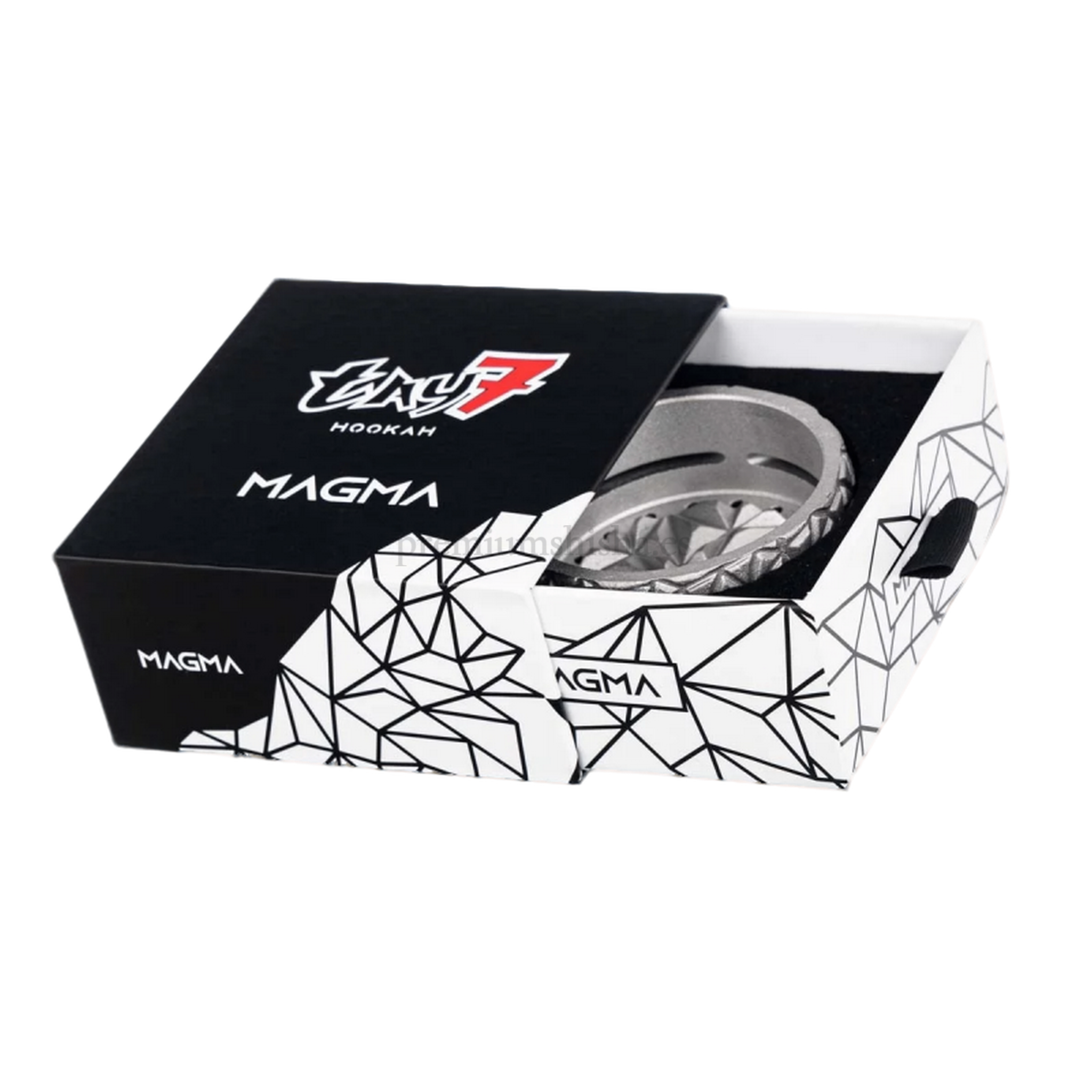 Gestor de calor Magma Hookah K-lu Plateado ≤ 27mm - Detalle 4 - Premium Shisha