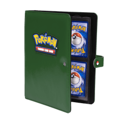 Green 4 - Pocket Premium Snap Binder for the Pokémon Trading Card Game - E-16721 - Ultra PRO International - Ultra PRO International