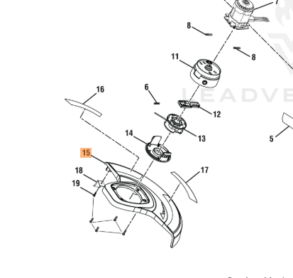 316082001 Ryobi Guard Assembly