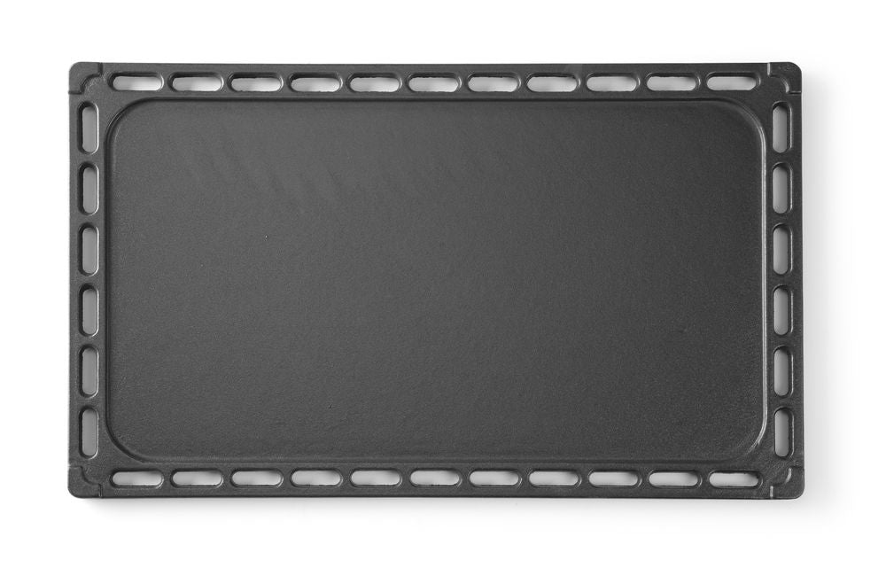 Gusseisen-Grillplatte, HENDI, GN 1/1, 325x530mm - Salmgastro Onlineshop-932001-Hendi-8711369932001