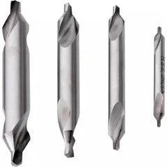 Grizzly H5930 - 4 Pc. Center Drill Set 60 Deg.