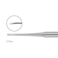 2.7mm Curved Osung 301A Dental Elevator Premium -E301A - Osung USA