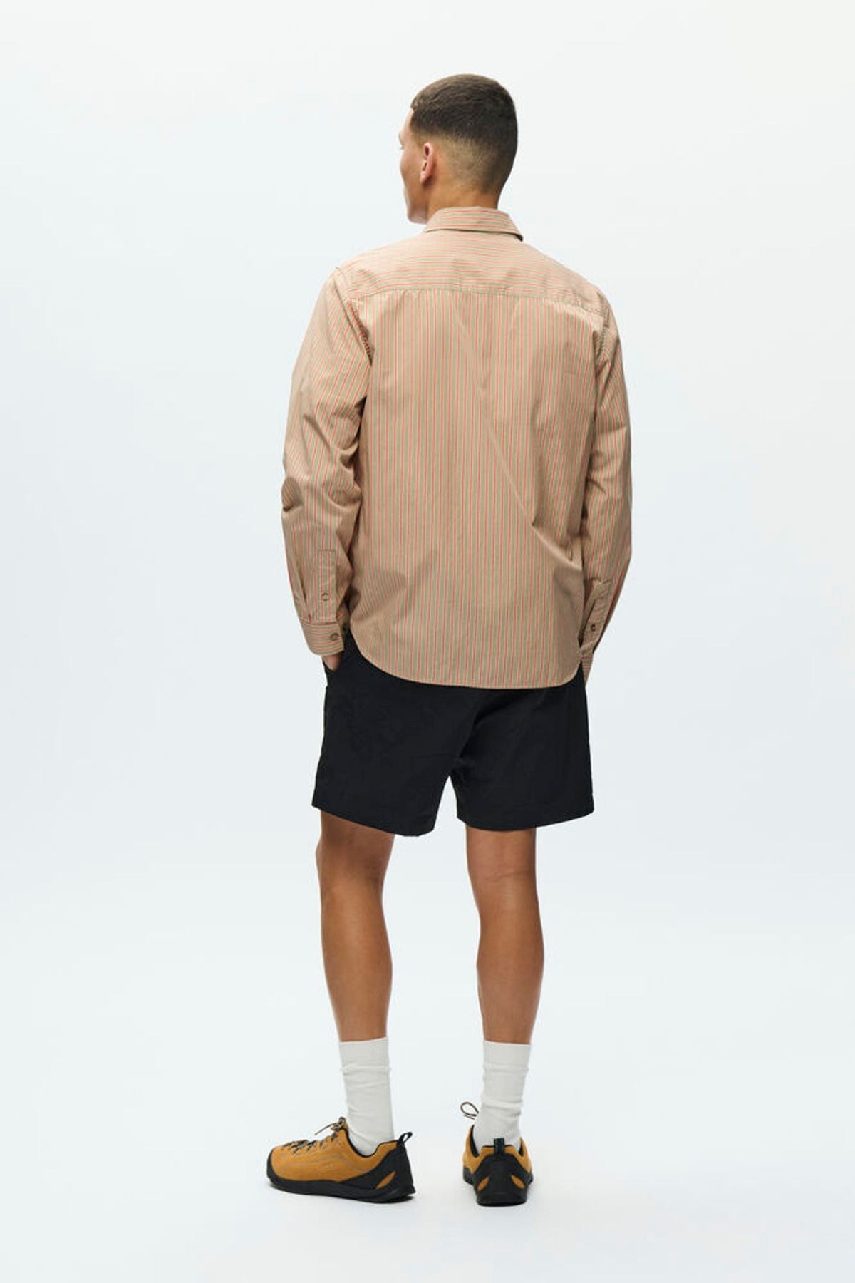 Wood Wood WWAdrian shirt 25115 Poinciana Stripe