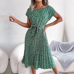 Geplissenes Sommerkleid