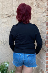 Bylyse Bamboo Jersey Crossover Top