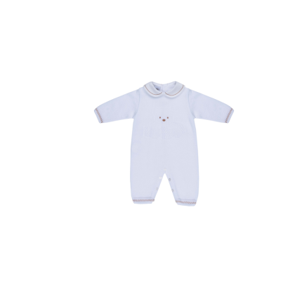 Tutina Marlù bianca con inserti beige EK5710 C1091 Marlù 