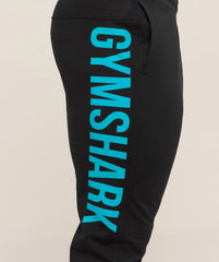 Gymshark Prime Joggers - Black/Brand Blue